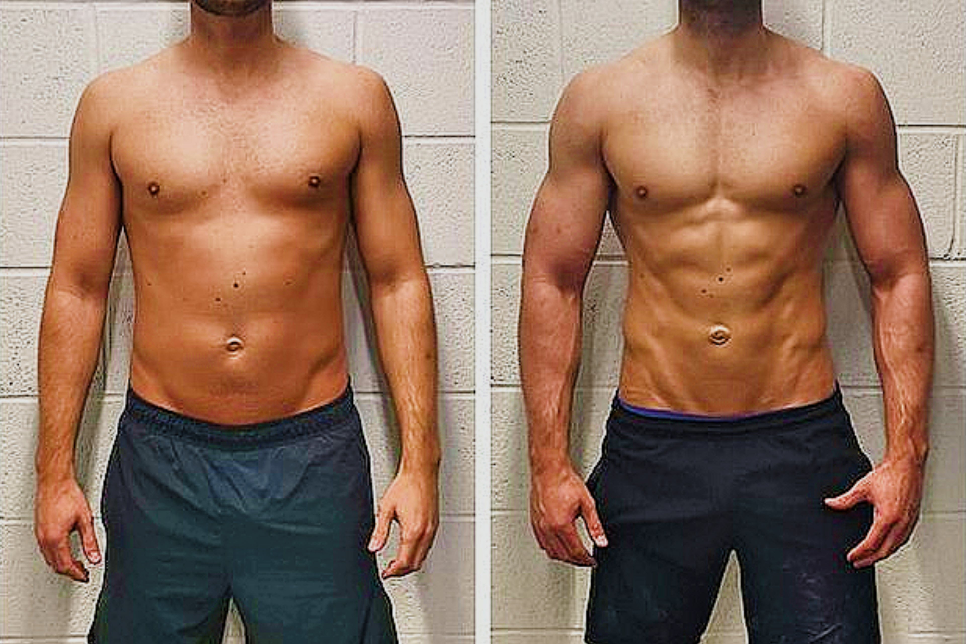 High Intensity Training Before & After
