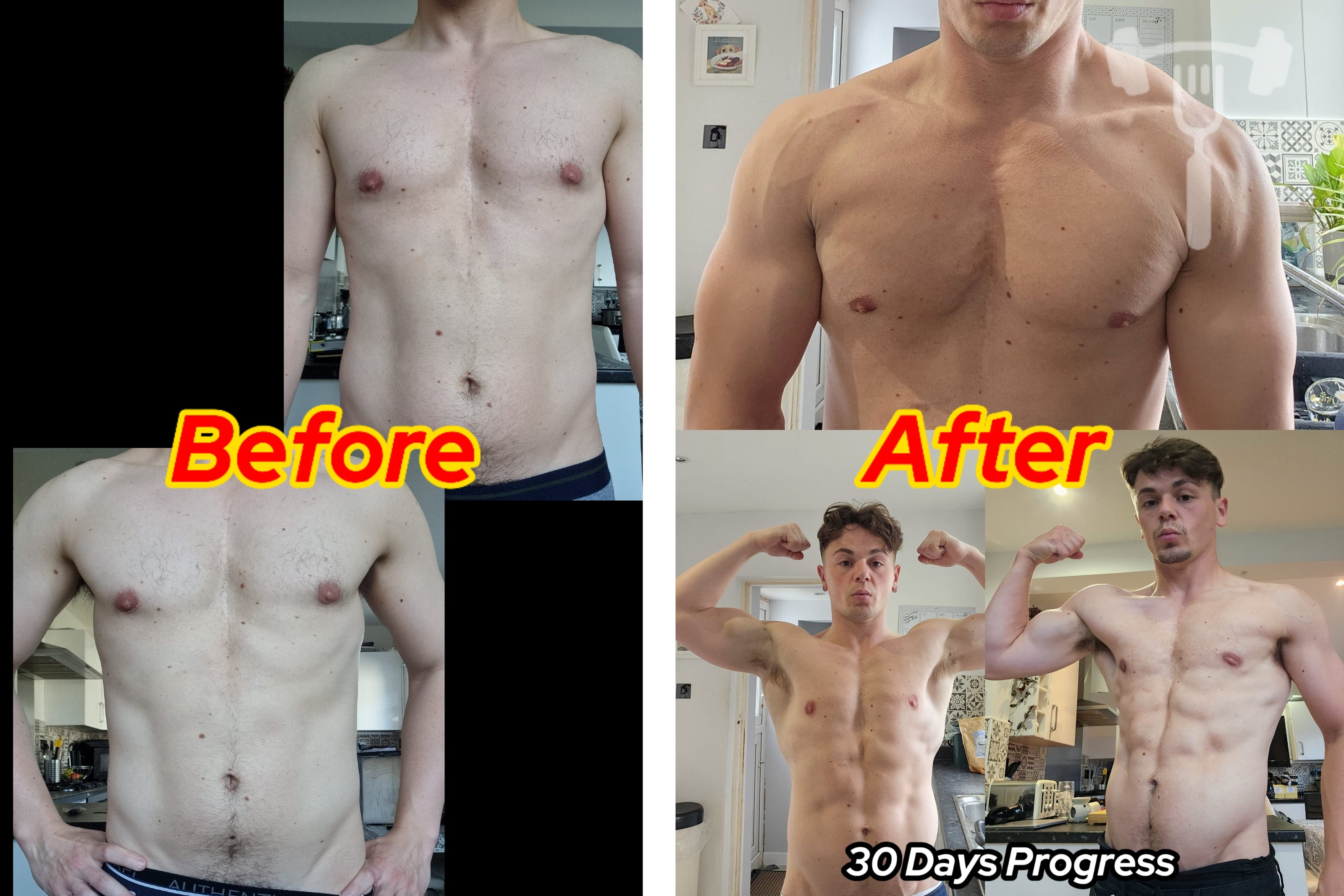 Heavy Duty Training Before & After