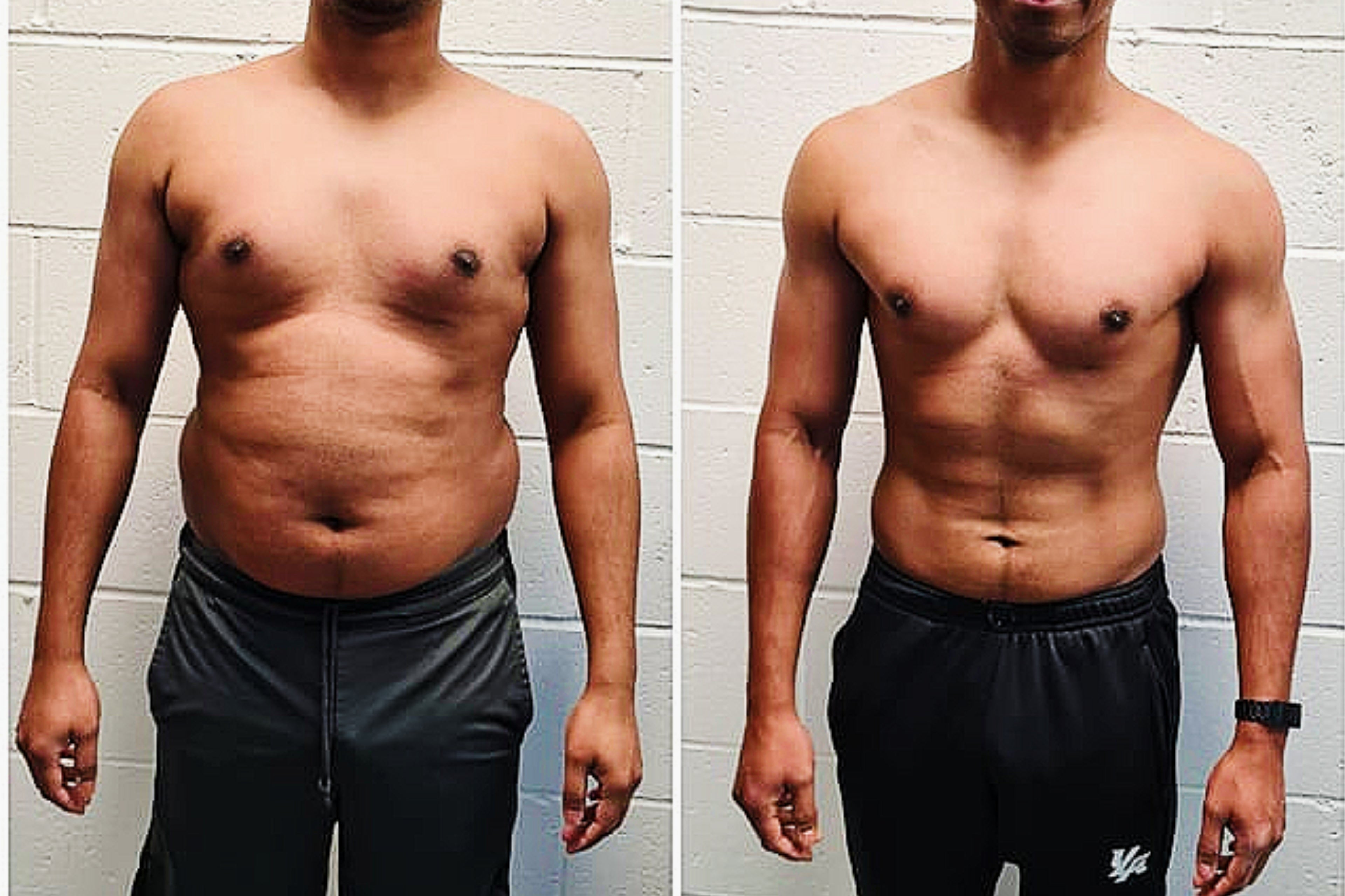 High Intensity Training Before & After