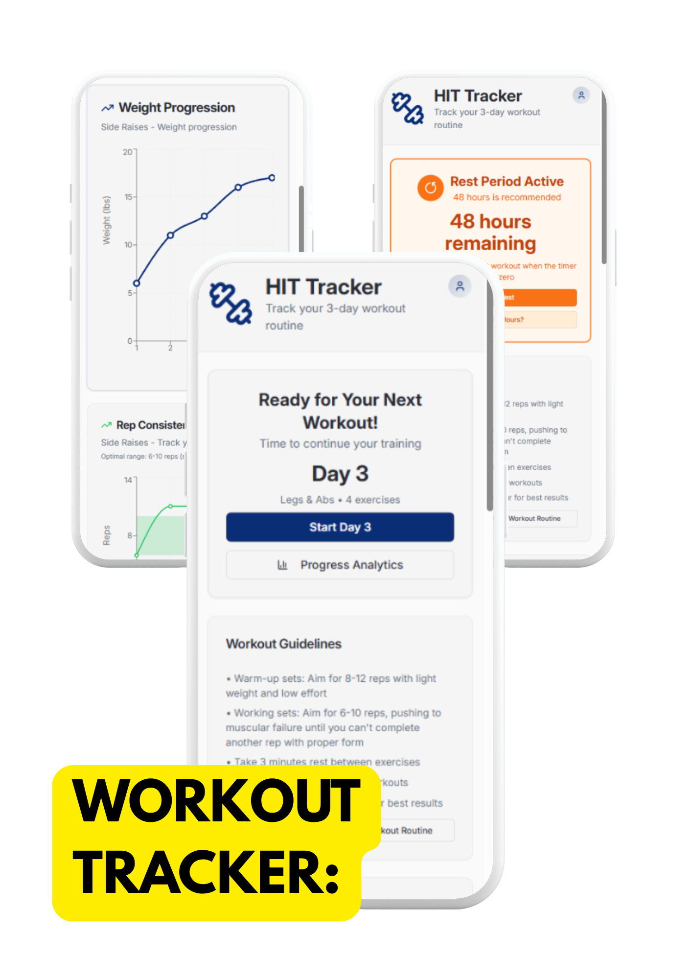High Intensity Training eBook + Workout App bulkingnotsulking